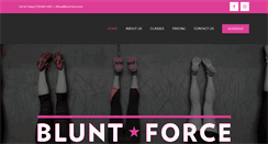 Desktop Screenshot of blunt-force.com